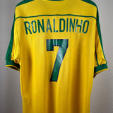 Brasilien Brazil 1998 Heimtrikot (L) Ronaldinho