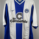 Hertha BSC 1999/2000 Heimtrikot – XXL – Nike – Vintage
