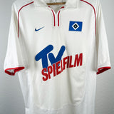 Hamburger SV 2001/02 Heimtrikot – TV Spielfilm – Nike – Größe L