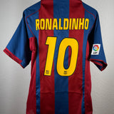 FC Barcelona 2004 Trikot – Ronaldinho (#10) – M
