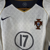 Portugal 2004 Auswärtstrikot – Ronaldo #17 – Größe L
