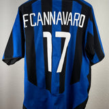 Inter Mailand 2003/04 Heimtrikot – Cannavaro #17 (L)