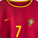 Portugal 2002 Heimtrikot – Figo #7 – M