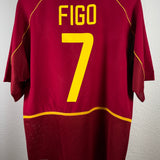 Portugal 2002 Heimtrikot – Figo #7 – M