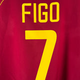 Portugal 2002 Heimtrikot – Figo #7 – M