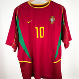 Portugal 2002 Heimtrikot – Rui Costa(M)