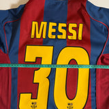 FC Barcelona 2004/05 Heimtrikot – Messi #30 – Größe M