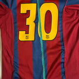 FC Barcelona 2004/05 Heimtrikot – Messi #30 – Größe M
