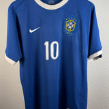 Brasilien 2006  Auswärtstrikot – Ronaldinho – Größe L