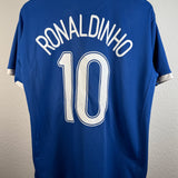 Brasilien 2006  Auswärtstrikot – Ronaldinho – Größe L