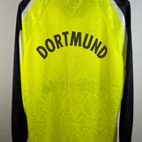 Borussia Dortmund 1995/96 Heimtrikot Langarm mit Autogramm (M)