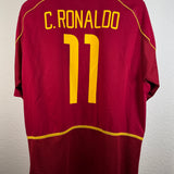 Portugal 2002 Heimtrikot – C. Ronaldo #11 – L