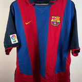 FC Barcelona 2003/04 Heimtrikot – Ronaldinho #10 (XL)
