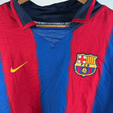 FC Barcelona 2003/04 Heimtrikot – Ronaldinho #10 (XL)