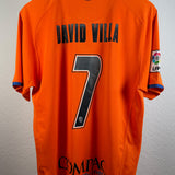 Valencia CF 2007/08 Auswärtstrikot – David Villa #7 (L)
