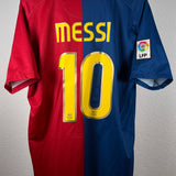 FC Barcelona 2008/09 Heimtrikot – Messi #10 (L)