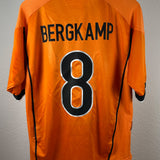 Niederlande 1998 Heimtrikot – Bergkamp #8 – M