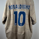 FC Barcelona 2004/05 Drittes Trikot – Ronaldinho #10 – XL