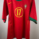 Portugal 2004 Heimtrikot – Ronaldo #17 (XL)
