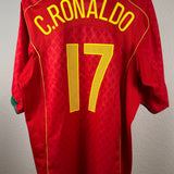 Portugal 2004 Heimtrikot – Ronaldo #17 (XL)