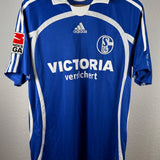 FC Schalke 04 2007/08 Heimtrikot – Rafinha #18 (M) mit Bundesliga-Patch