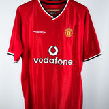 Manchester United 2000/01 Heimtrikot – Beckham #7