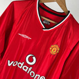 Manchester United 2000/01 Heimtrikot – Beckham #7