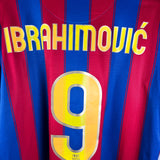 FC Barcelona 2009/10 Heimtrikot – Ibrahimović #9 (L)
