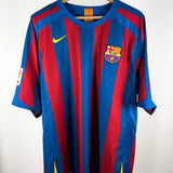 FC Barcelona Vintage Heimtrikot 2005/06 – Ronaldinho #10 XL