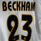 Real Madrid 2004/05 Heimtrikot – Beckham #23 (M)