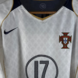 Portugal 2004 Auswärtstrikot – Ronaldo #17 (XL)