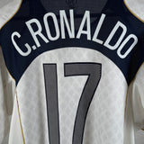 Portugal 2004 Auswärtstrikot – Ronaldo #17 (XL)