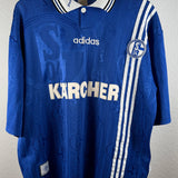 Schalke 04 1996/97 Vintage Heimtrikot – XL – Kärcher