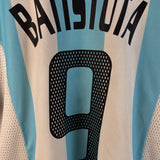 Argentinien 2002 Heimtrikot – Batistuta #9 (M)