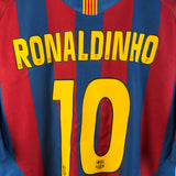 FC Barcelona 2005/06 Heimtrikot – Ronaldinho – XL