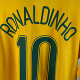 Brasilien 2006 Heimtrikot – Ronaldinho (XL)