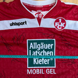 1. FC Kaiserslautern 2013/14 Heimtrikot – mit Autogrammen (L)