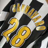 Juventus 2004 Heimtrikot – Cannavaro #28 (L)