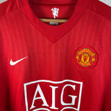 Manchester United 2007/08 Heimtrikot – Ronaldo #7 – Größe 2XL