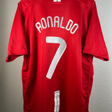 Manchester United 2007/08 Heimtrikot – Ronaldo #7 – Größe 2XL
