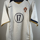 Portugal 2004 Auswärtstrikot – Ronaldo #17 – Größe L