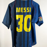 FC Barcelona 2004/05 Auswärtstrikot – Messi #30 (L)
