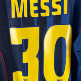 FC Barcelona 2004/05 Auswärtstrikot – Messi #30 (L)