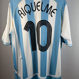 Argentinien 2006 Heimtrikot – Riquelme #10 (XL)