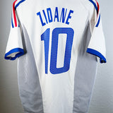 Frankreich 2002 Auswärtstrikot – Zidane #10 (L/XL)