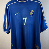 Brasilien Brazil 1998 Auswärtstrikot (L) Ronaldinho