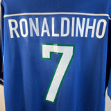 Brasilien Brazil 1998 Auswärtstrikot (L) Ronaldinho