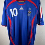Frankreich 2006 Zidane #10 Heimtrikot (L) France