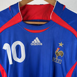Frankreich 2006 Zidane #10 Heimtrikot (L) France