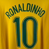 Brasilien 2006 Heimtrikot – Ronaldinho (XL)
